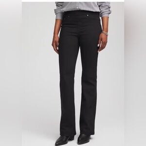 Chico's Black Pull-On Slim Boot Jeans NWT - SZ 6